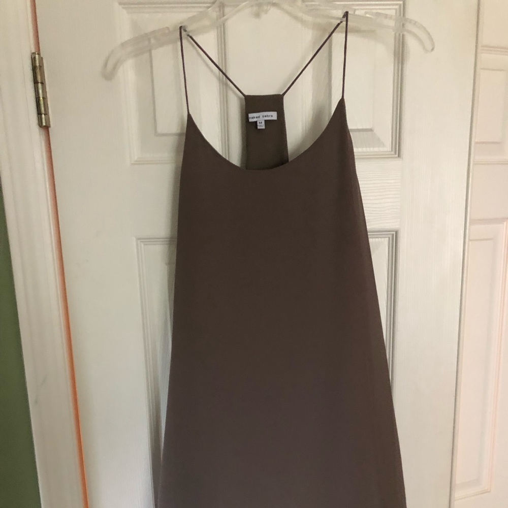 Tan Flowy dress